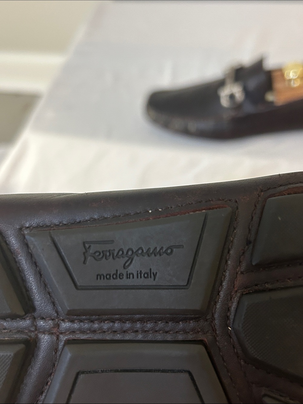 Salvatore Ferragamo Parigi Gancini Driver - Picture 7 of 10